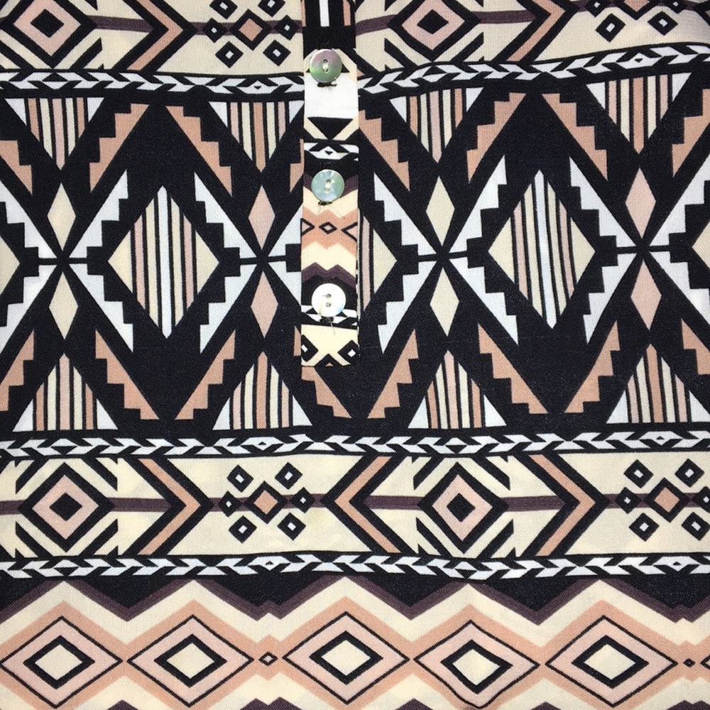 Tribal Pattern Tank Top - Picture 5 of 5